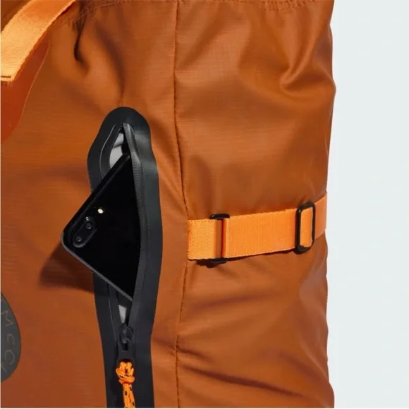 Adidas by Stella McCartney Dark Caramel Burnt Orange Backpack